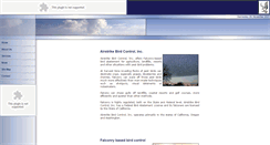 Desktop Screenshot of airstrikebirdcontrol.com